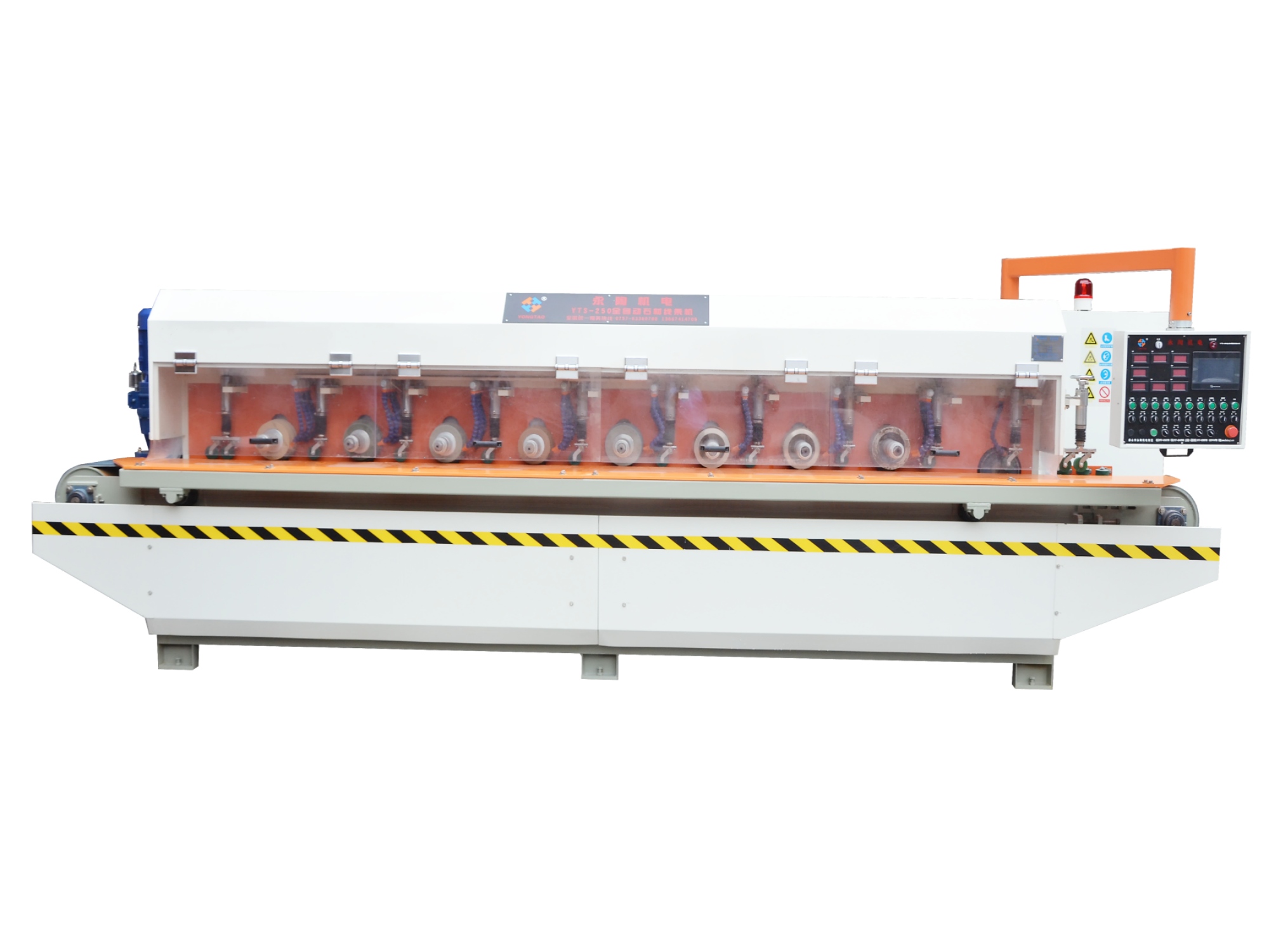 Stone polishing machine